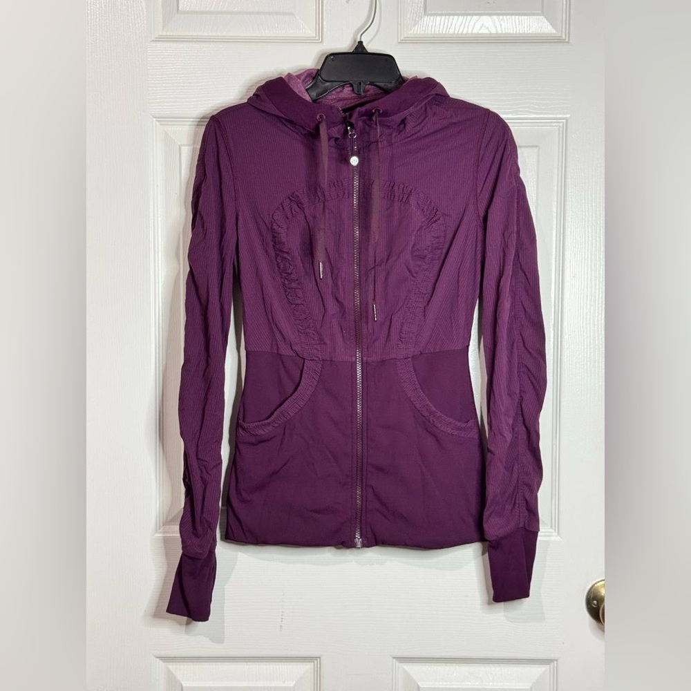 LULULEMON Reversible Jacket Women's Dark & Lighter Plum